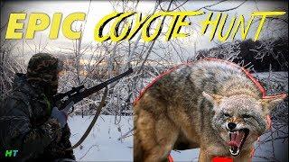 EPIC COYOTE HUNT!!! Hunter Tom, Ft. theheartstoppers