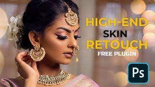 Bridal Portrait retouching using Skinfiner plugin| Easy retouching in a minute in Adobe Photoshop