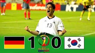 Germany 1 × 0 South Korea ⏹️ 2002 World Cup Semi Final Extended Highlights & Goals HD