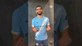 Ait-Nouri suited up for the new season 🩵 #shorts #mancity #football #new #shortvideo
