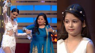 Nia Sharma की  Styling & बजरंगी भाईजान की मुन्नी की Cuteness | Bharti Singh - Maniesh Paul ki comedy