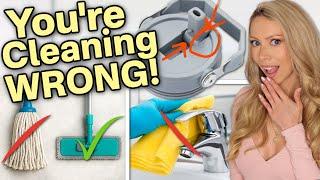 15 SHOCKING Cleaning Mistakes According to Professional Housekeepers!