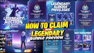 HOW TO WIN LEGENDARY AUCTION | LEGENDARY AUCTION EVENT FREE FIRE | LEGENDARY AUCTION EVENT