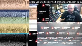 Monday Night Ryan! Live Sports Cards Breaks w/Firehand Cards!