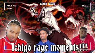 I showed them what an angry ichigo looks like!!! Ichigo hell verse rage scene reaction