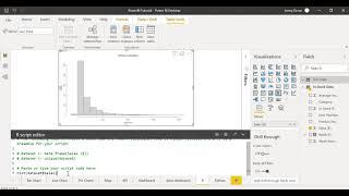 R scripting in Power BI