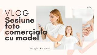 Vlog - Din culisele unui proiect comercial realizat in studioul Productony. Sesiune foto cu model.