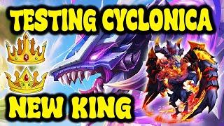 TESTING CYCLONICA NEW DRAGON | CASTLE CLASH