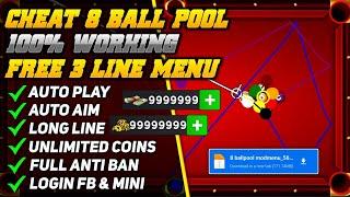 PREMIUM! 8 Ball Pool MOD MENU FREE v56.3.2 - Unlimited Coins, Cash & Auto-play 3 Line (2025)