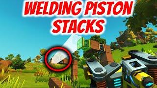 Welding between 2 pistons Scrap Mechanic survival