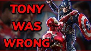 Iron Man was WRONG in Captain America Civil War