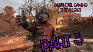Fallout 76 PS5 Gameplay Part 5 With Darkhowl Gaming  ( FIRE BREATHER EXAM ‍ )