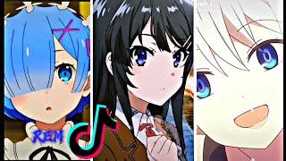 Anime girl compilation//cute anime girls tiktok compilation//tiktok compilation #7