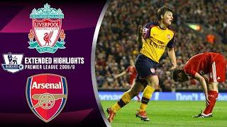 LIVERPOOL VS ARSENAL | AN EPIC 8 GOAL THRILLER AT ANFIELD | 2008/9