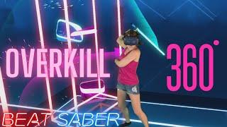 Beat Saber | Overkill 360 Mode (Expert+) | Mixed Reality