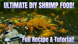 My Homemade Shrimp Food Recipe: Boost Breeding Rates & Health! | Simply Aquatic