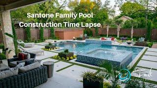 Santone Family Pool Construction Time Lapse