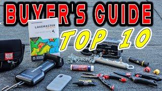 BUYER'S GUIDE: TOP 10 FISHING AND BOATING ACCESSORIES!! (THAT WE USE DAILY)