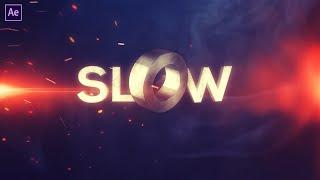 Cinematic Slow Motion Title Effect | Element 3D | After Effects Tutorial | Effect For You