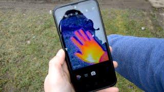 Mobile Phone with THERMAL IMAGING CAMERA for 500$ ? TEST /  BLACKVIEW BV9800 PRO  !