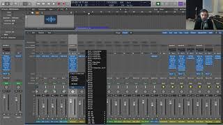 Mixing with Aux Tracks, Busses and Sends (Workflow )