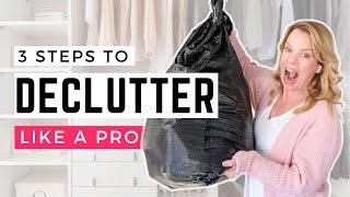 The BEST Method for Decluttering Your Home (perfect for beginners)