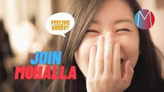 Feeling Bored At Home | Join Mohalla | Mohalla - Online Chat Rooms, Watch Together