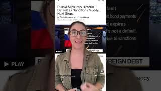 Russia Slips Into Historic Default