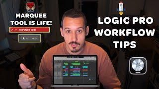 Top 10 Tips for Logic Pro Workflow in 2024!