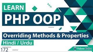 PHP OOP Overriding Properties & Methods Tutorial in Hindi / Urdu