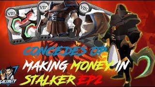 MAKING MONEY IN STALKER ep#2 - CONCEDES OP - Albion online!