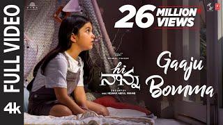 Full Video: Gaaju Bomma | HI NANNA:  | Nani, Mrunal T | Baby Kiara K| Shouryuv | Hesham Abdul Wahab