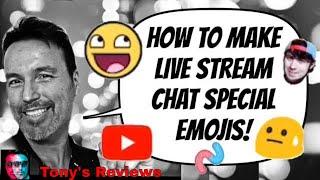 How To Make Youtube Live Stream Chat Emojis