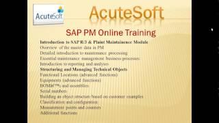 SAP PM Online Training