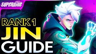 RANK 1 PEAK JIN GUIDE! - ABILITIES + HOW TO PLAY + JIN GAMEPLAY! || SUPERVIVE