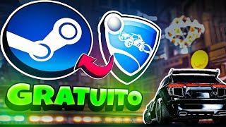 COMO JOGAR ROCKET LEAGUE NA STEAM DE GRAÇA