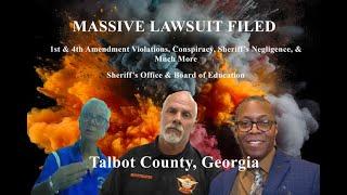 MASSIVE LAWSUIT FILED | Sheriff, Investigator, & Others Named in Conspiracy to Violate Civil Rights