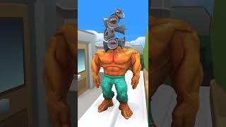 Marvel Animation 88% HELP the Hulk Smash and Spider Man kick flying Siren head hulk #short
