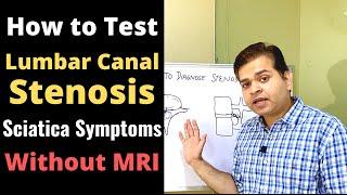 Lumbar Canal Stenosis, Foraminal Stenosis, How to Diagnose Stenosis, Disc Bulge & Sciatica Symptoms