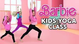 BARBIE Kids Yoga Class (Yoga For Kids With Barbie)