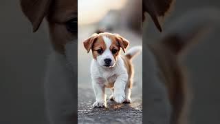 Adorable Puppy Takes the Cutest Slow-Motion Walk!