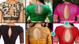 Latest key hole blouse designs/blouse ka  designs model/blouse ke design