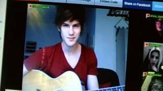 Tanner Patrick On Stickam (3Oh!3 day tribute) Double Vision