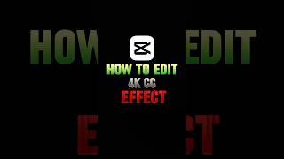 How to get 4k cc quality on capcut | 4k cc Tutorial | #capcut #4kedit #capcuttutorial