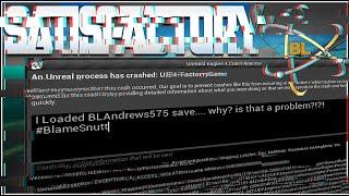 Satisfactory CRASHED after loading BLAndrew575 save file Satisfactory world tour