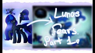 [MLP Speedpaint] Luna's fears - Страхи Луны |Redraw| Part 1| Часть 1