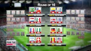 World Cup: Round of 16 matches over the weekend