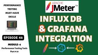 Ep 46 | PT Tools | Ultimate Guide to JMeter InfluxDB Grafana Integration