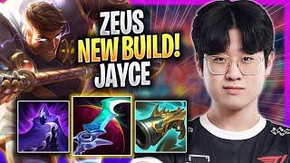 ZEUS TRIES NEW JAYCE BUILD! - T1 Zeus Plays Jayce TOP vs Quinn! | Season 2023