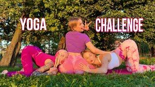 Yoga Challenge | Crazy Girls Make Funny Things Together